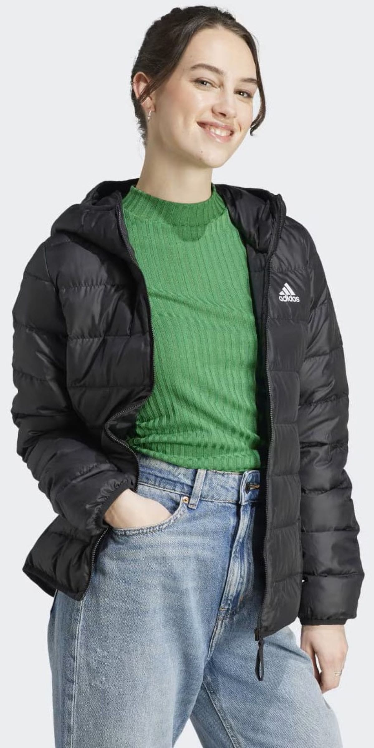 Chaqueta acolchada Adidas Essentials Light Down de El Corte Inglés