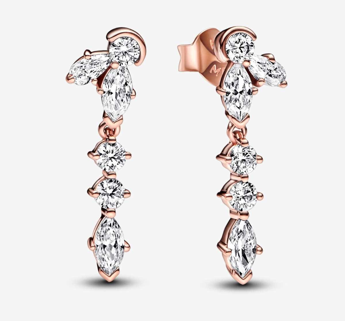 Pendientes Colgantes Herbario Brillante de Pandora