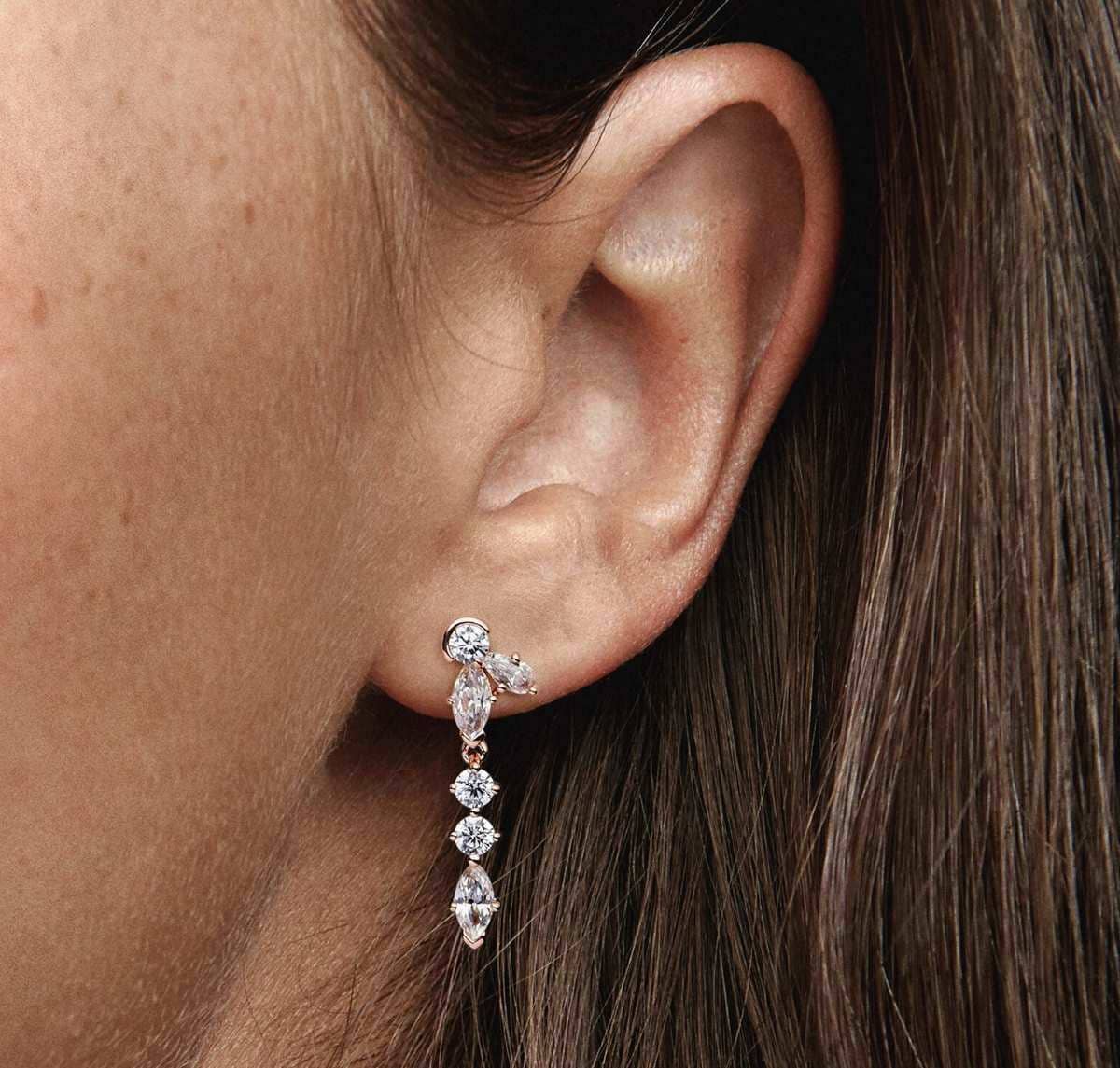Pendientes Colgantes Herbario Brillante de Pandora