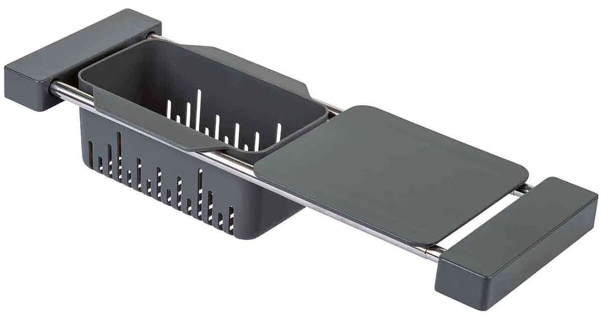 Organizador de fregadero extraíble