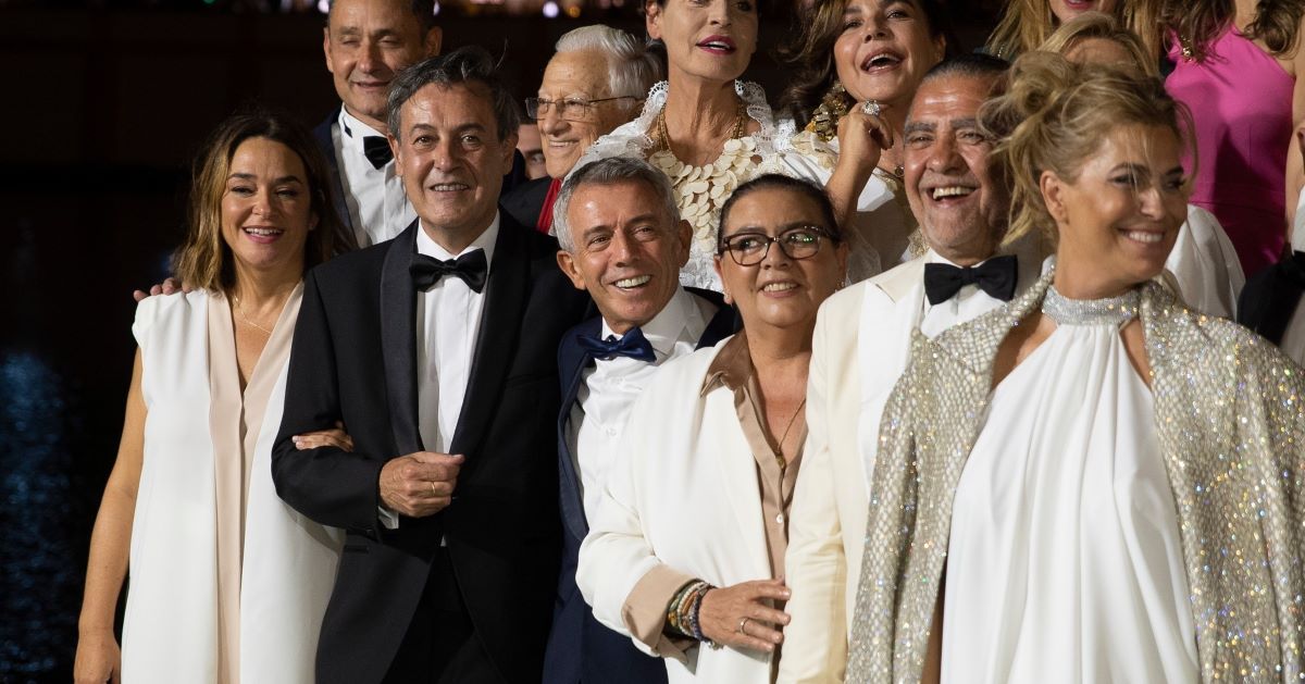 José Luis López, El Turronero, junto a otras personalidades | @fundacionlopezmariscal