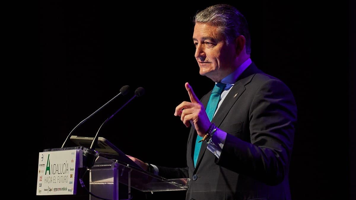 El consejero de la Presidencia de la Junta de Andalucía Antonio Sanz | Salvador López Medina