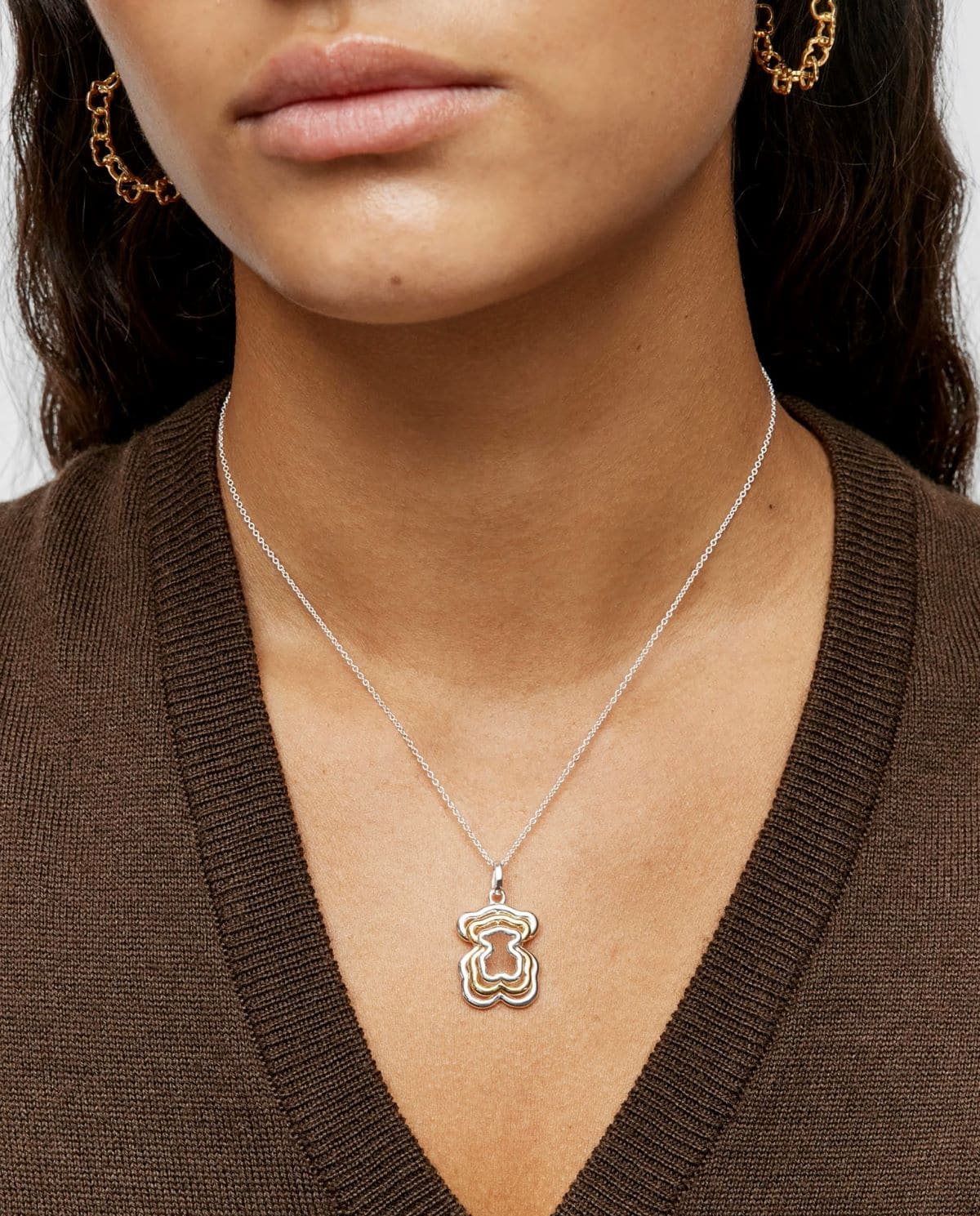 Colgante Tous Bickie con triple oso bicolor de El Corte Inglés