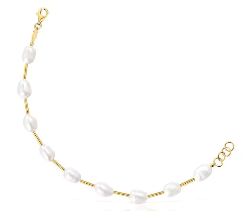 Pulsera Gloss tubo con perlas