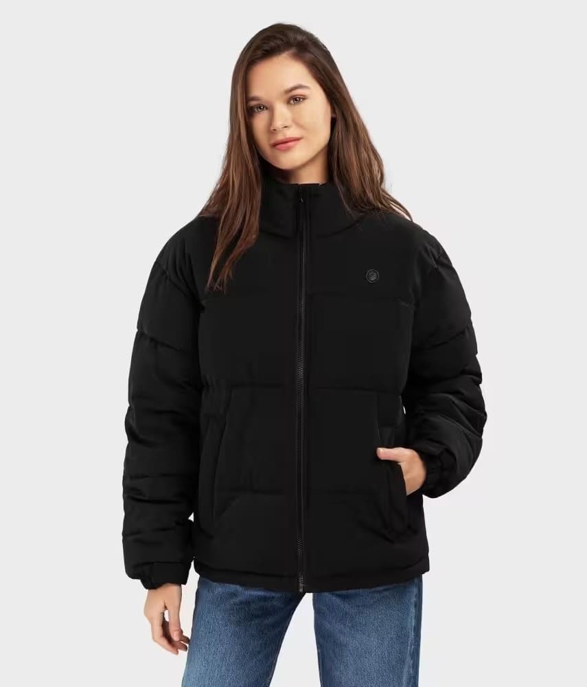 SIROKO Chaqueta acolchada resistente al agua mujer Russell-W SIROKO Negro