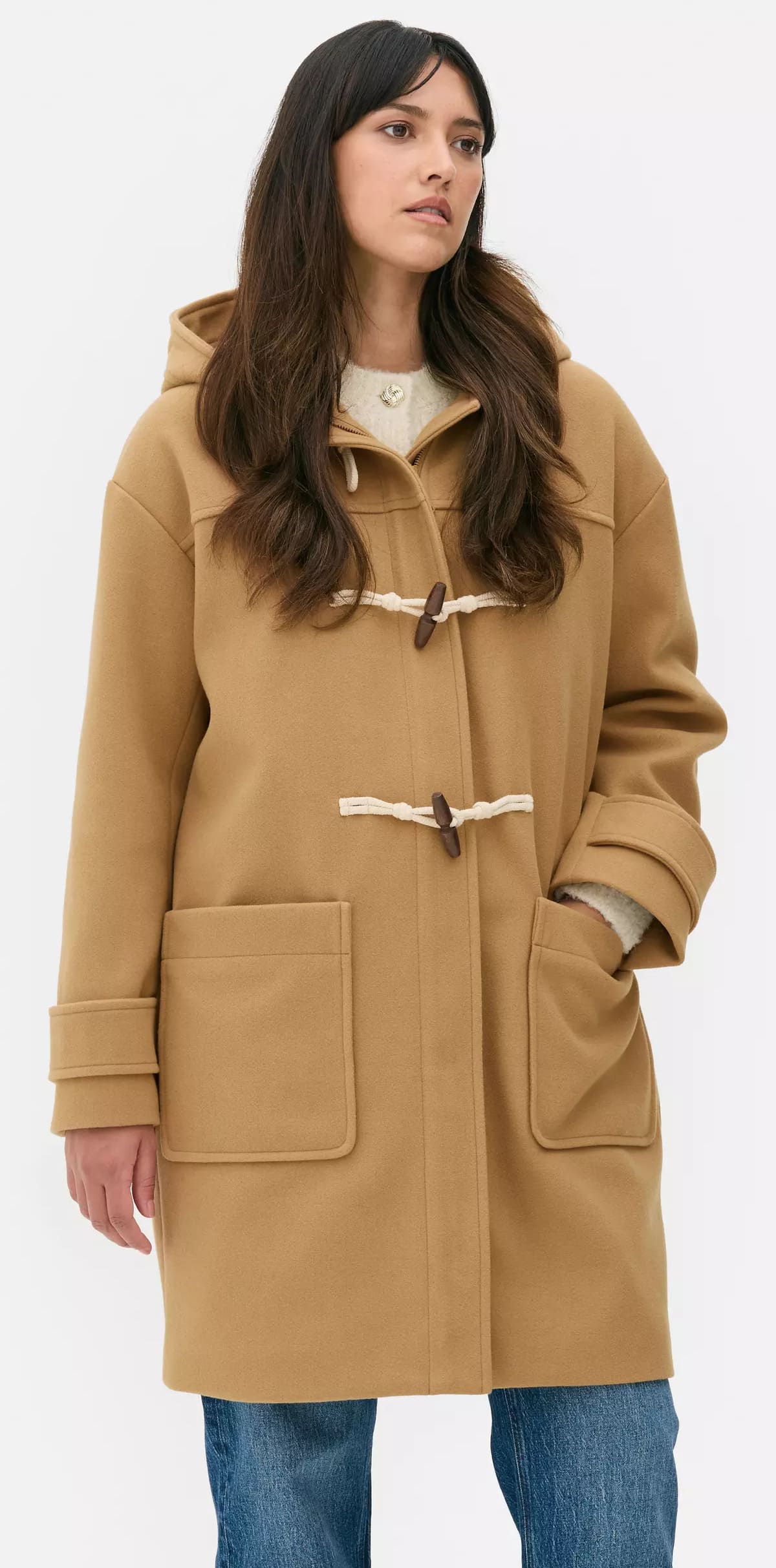 El abrigo tipo trenca con capucha de Paula Echevarría en Primark