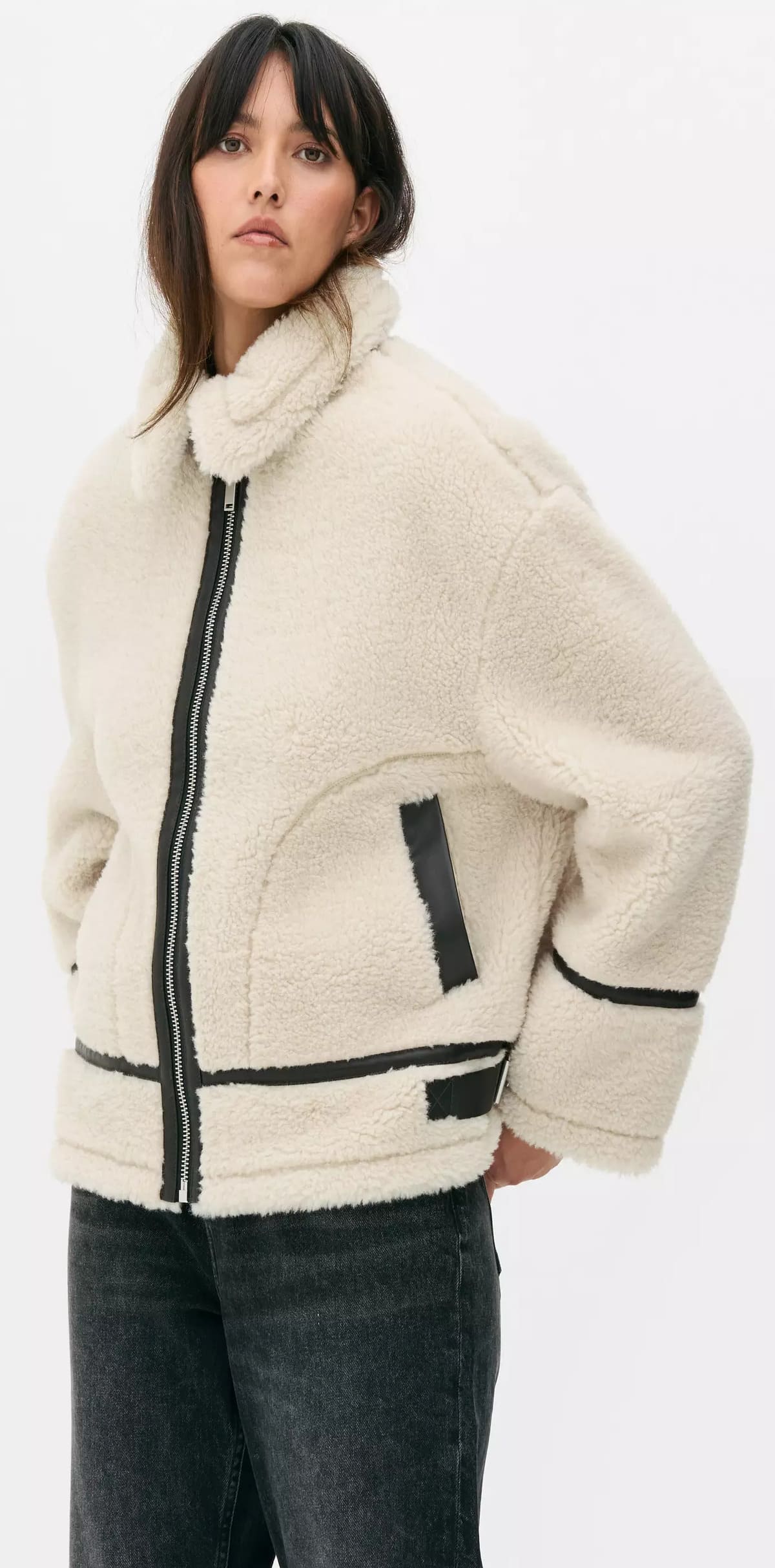 La chaqueta de borrego sintético de Paula Echevarría en Primark