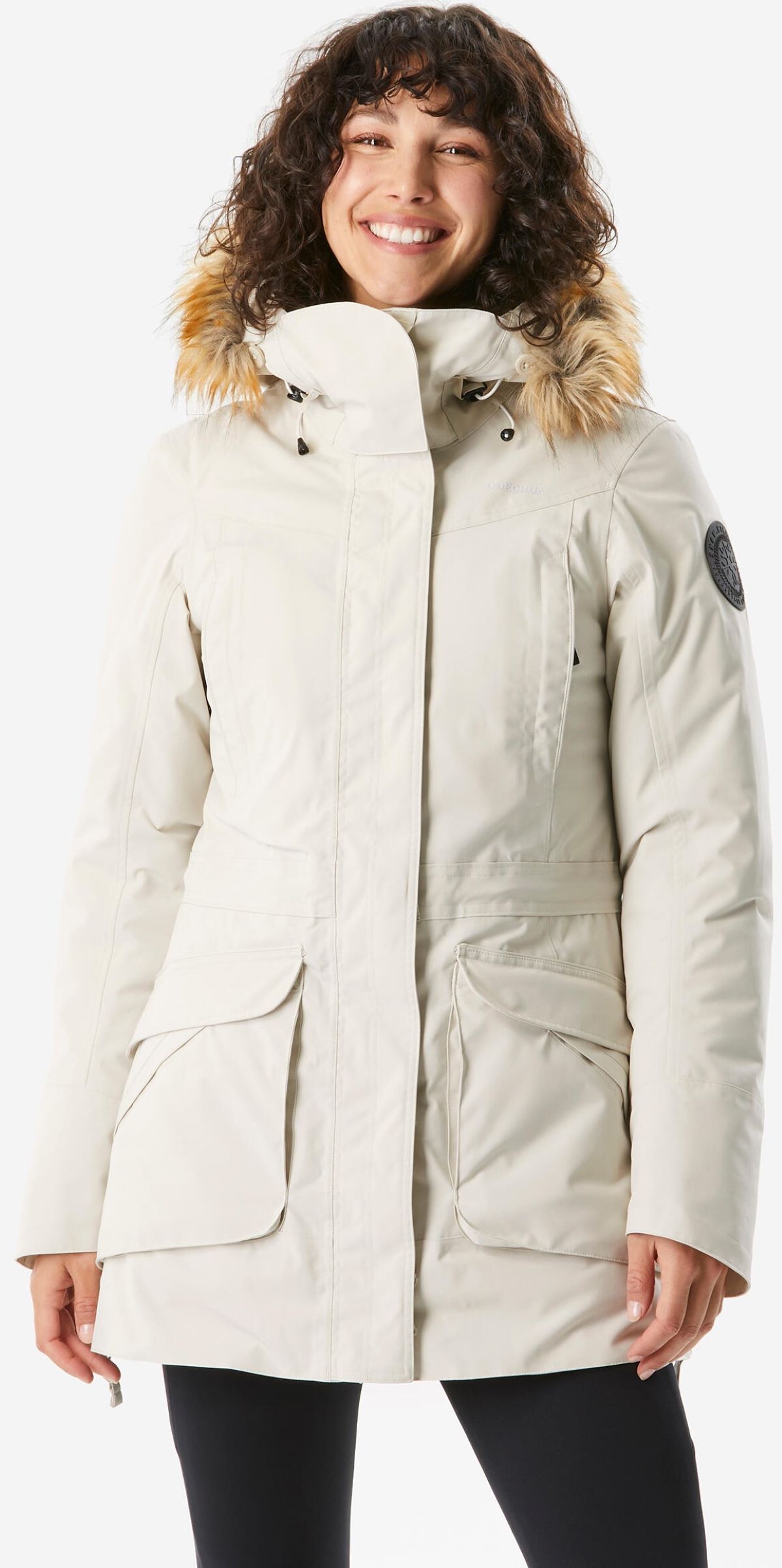 Abrigo parka impermeable Quechua SH900 de Decathlon