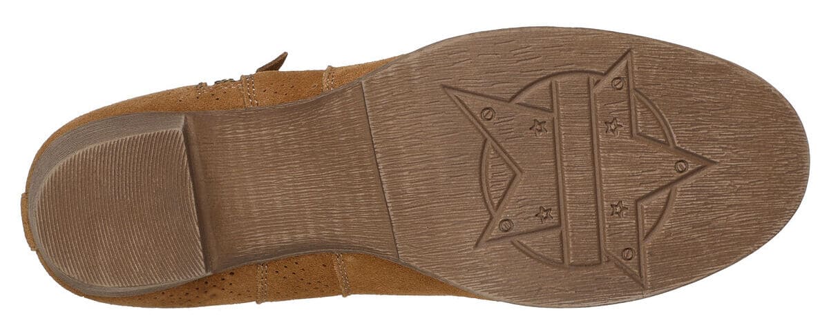 Las botas con tacón Taxi - Out In Town en color marrón castaña de Skechers