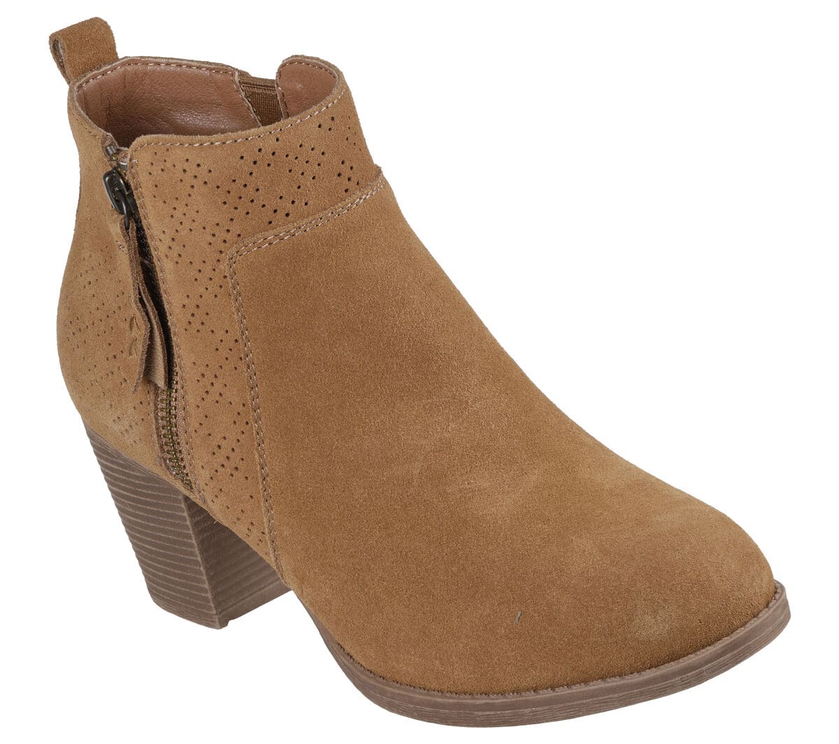 Las botas con tacón Taxi - Out In Town en color marrón castaña de Skechers