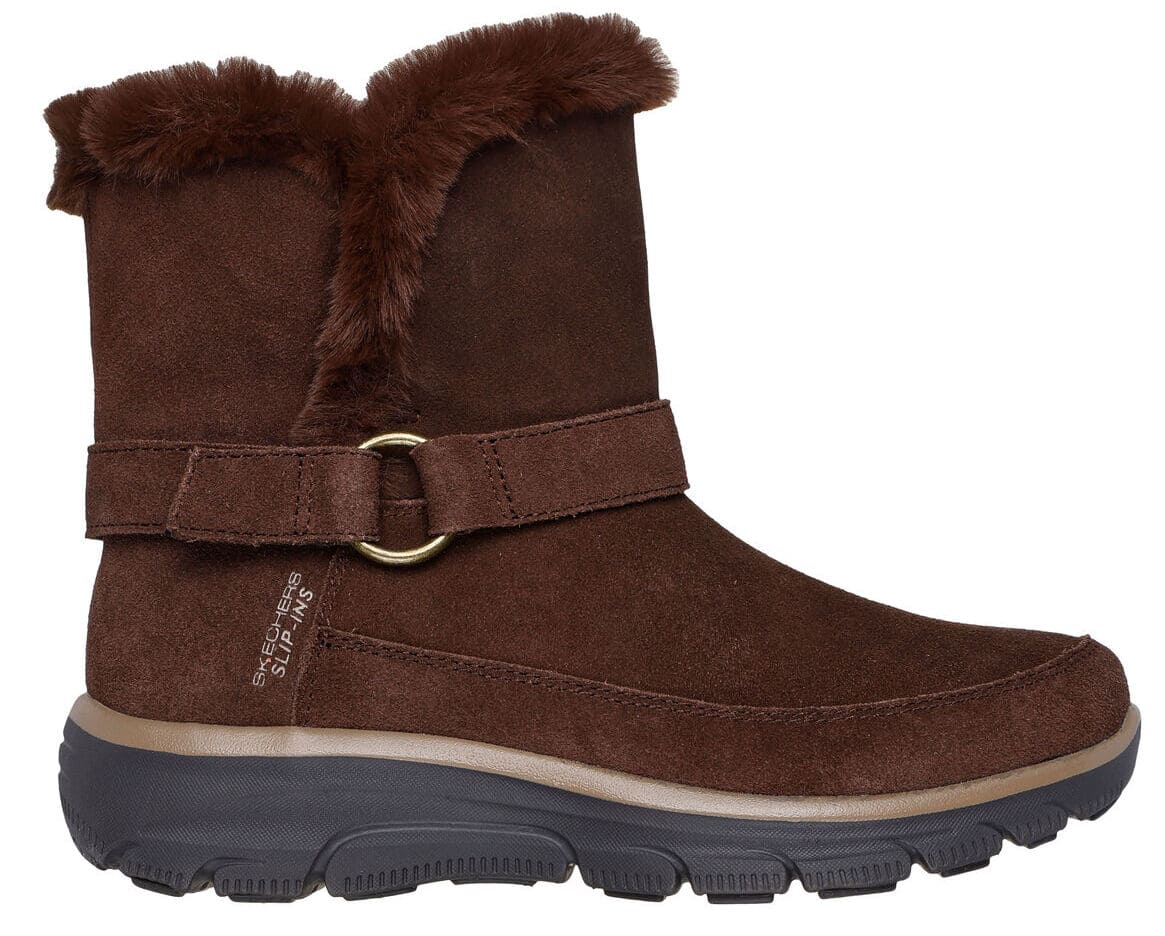 Las botas con pelito Skechers Slip-ins Relaxed Fit: Easy Going - Dreamers Luxe Vibes