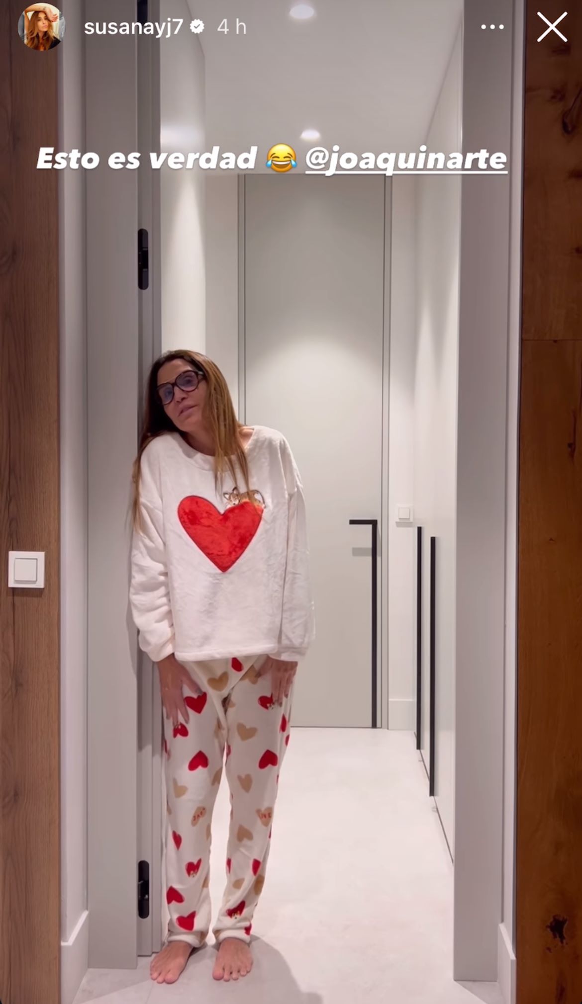 Susana Saborido intentando cumplir el nuevo reto viral en redes sociales | @Susanayj7