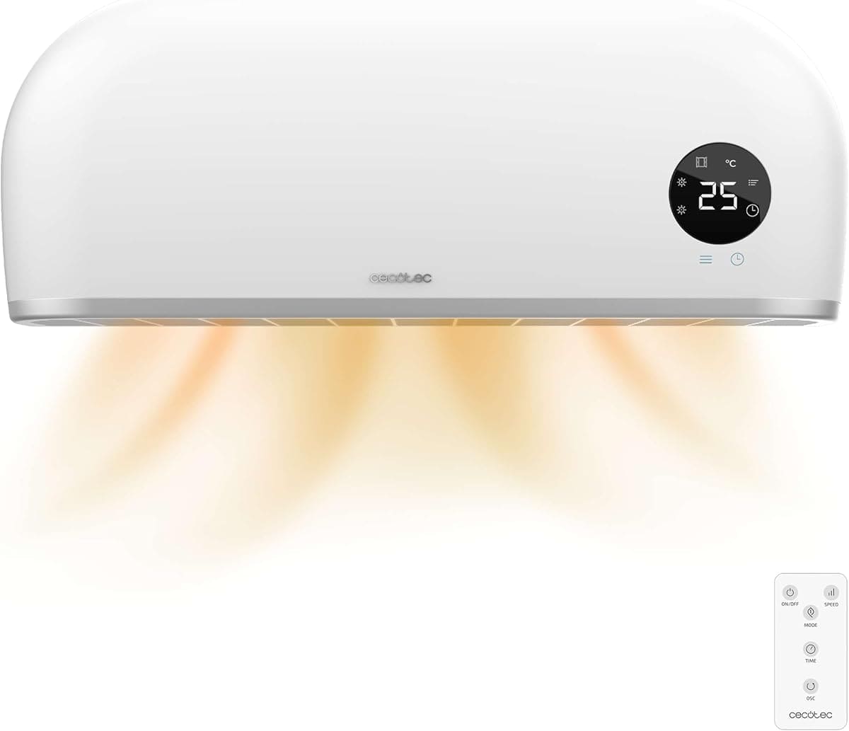 El calefactor cerámico de baño ReadyWarm 2000 Max Box Ceramic de Cecotec en Amazon