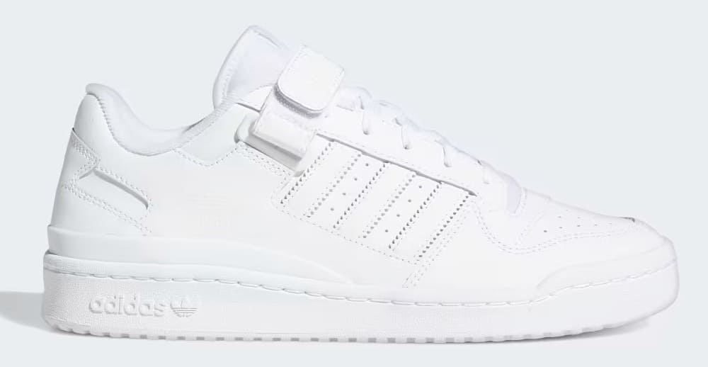 Las zapatillas Forum Low en color blanco de Adidas