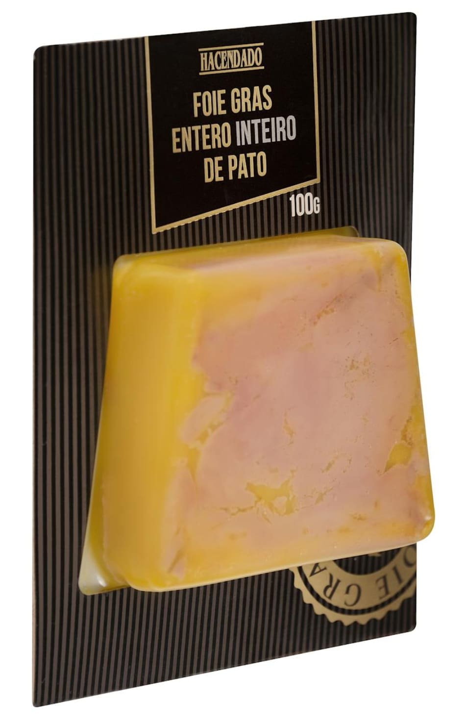 Foie gras entero de pato Hacendado