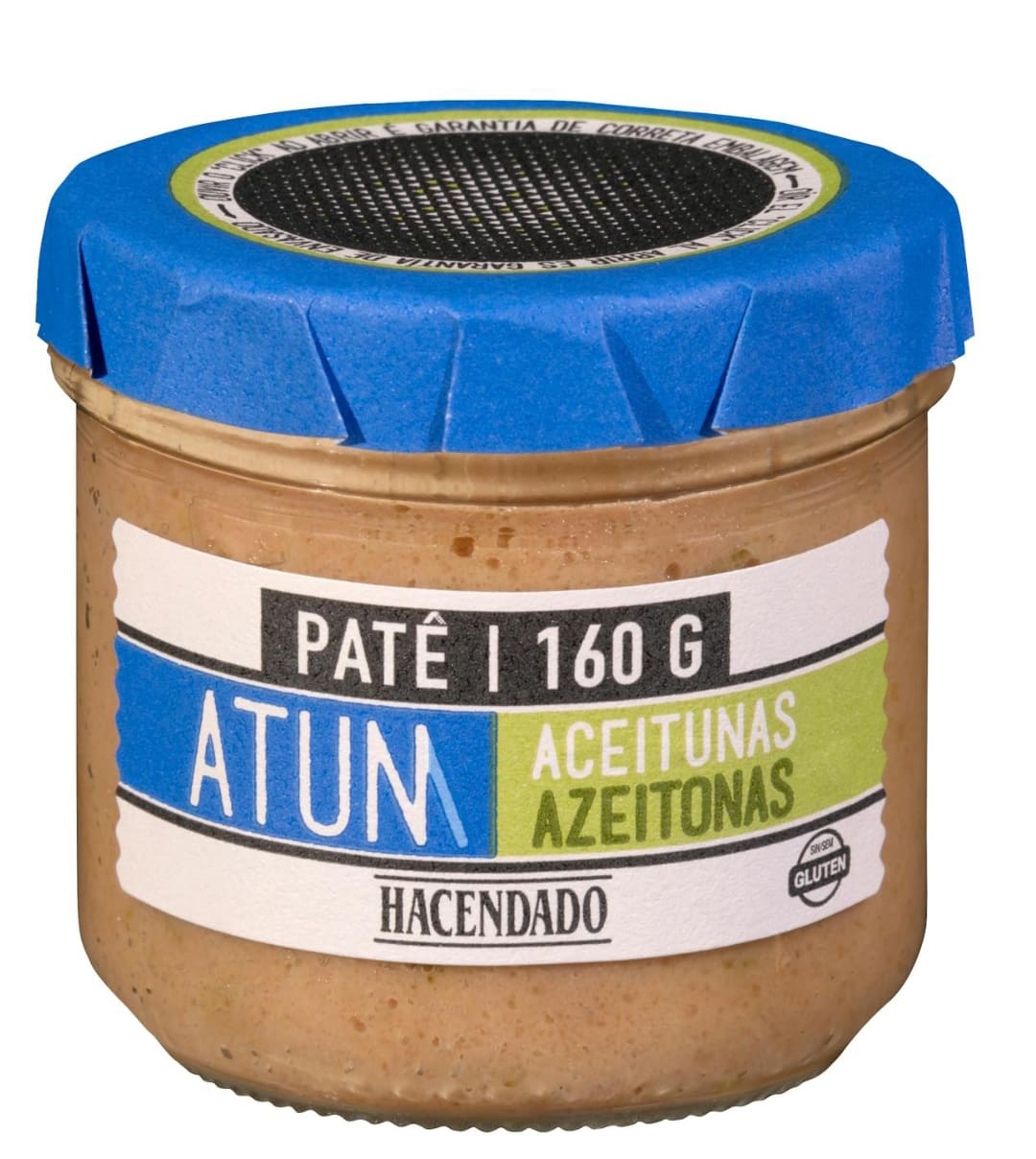 Paté de atún con aceitunas Hacendado