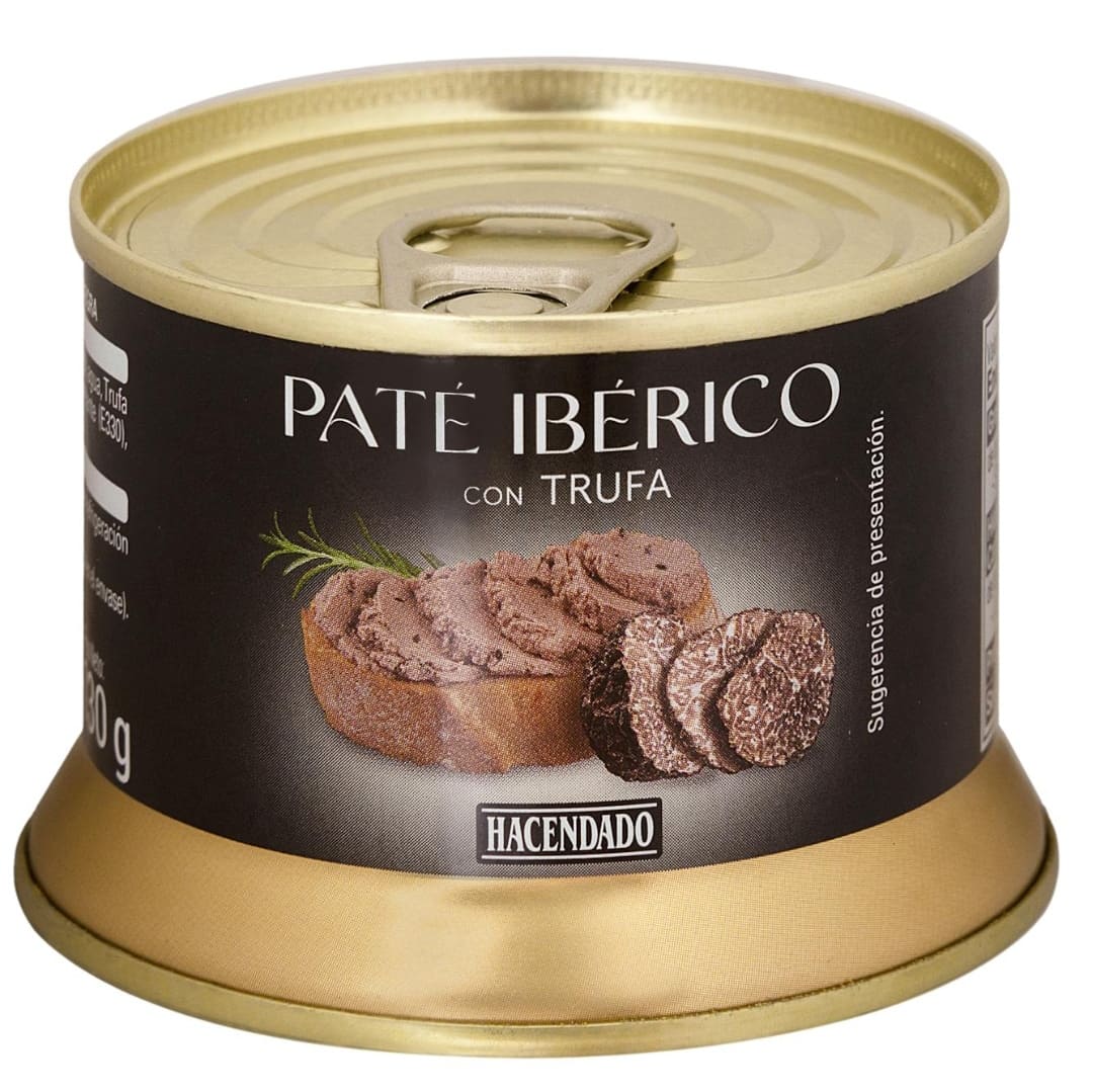 Paté de cerdo ibérico con trufa negra