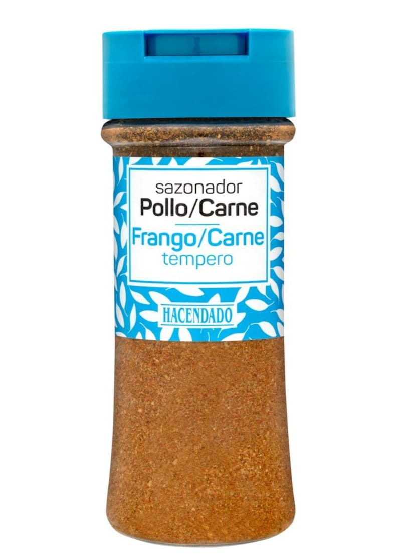Sazonador pollo y carne Hacendado
