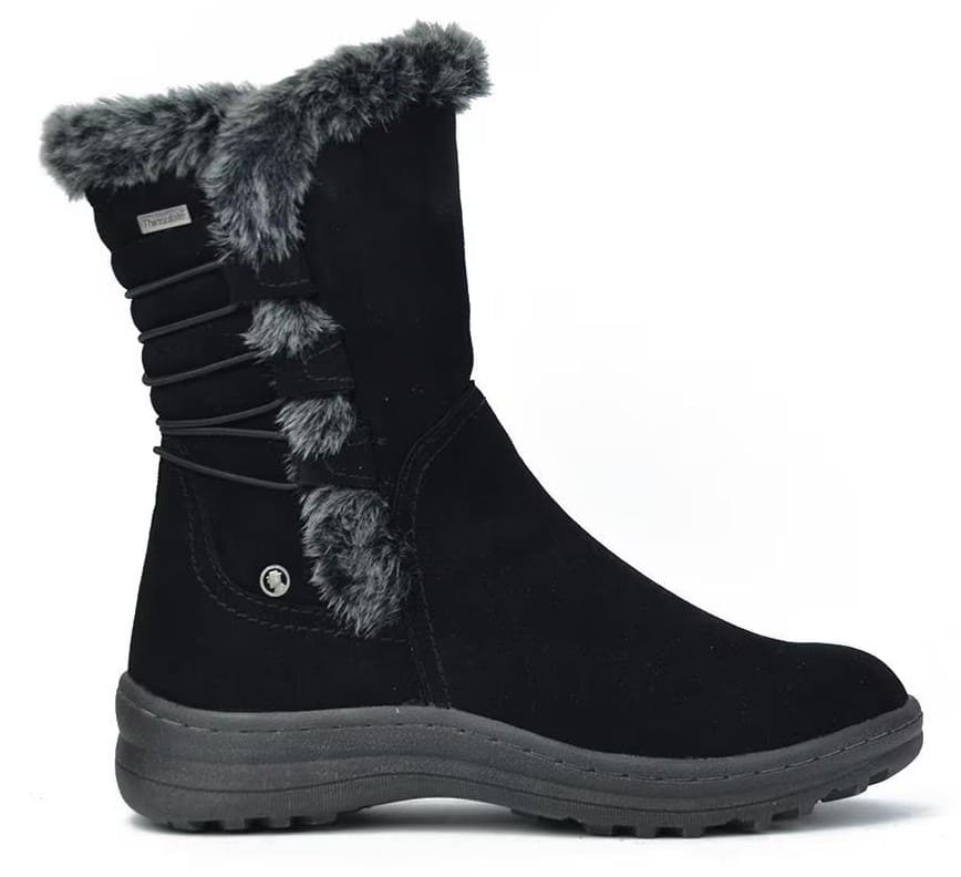 Botas de mujer de piel impermeables con pelito exterior Coronel Tapioca