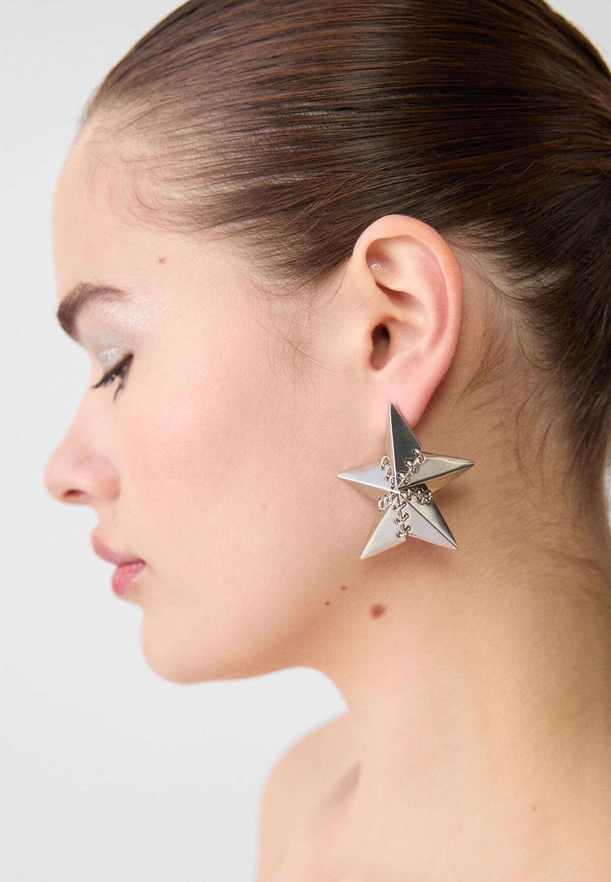 Pendientes con forma de estrella Jane Kønig
