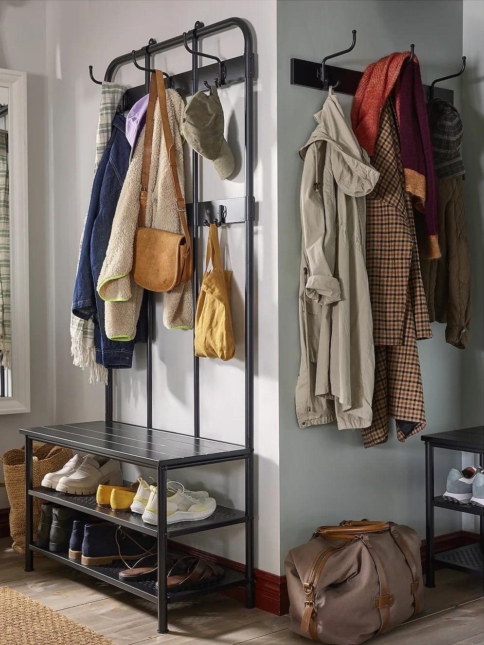 Perchero con banco zapatero PINNING