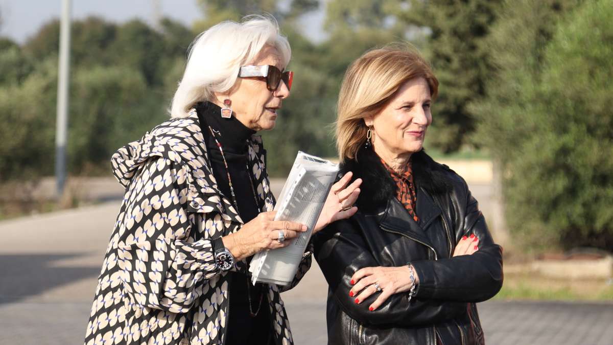 García-Pelayo junto a la presidenta Autoridad Portuaria Bahía de Cádiz, Teófila Martínez Cristo García