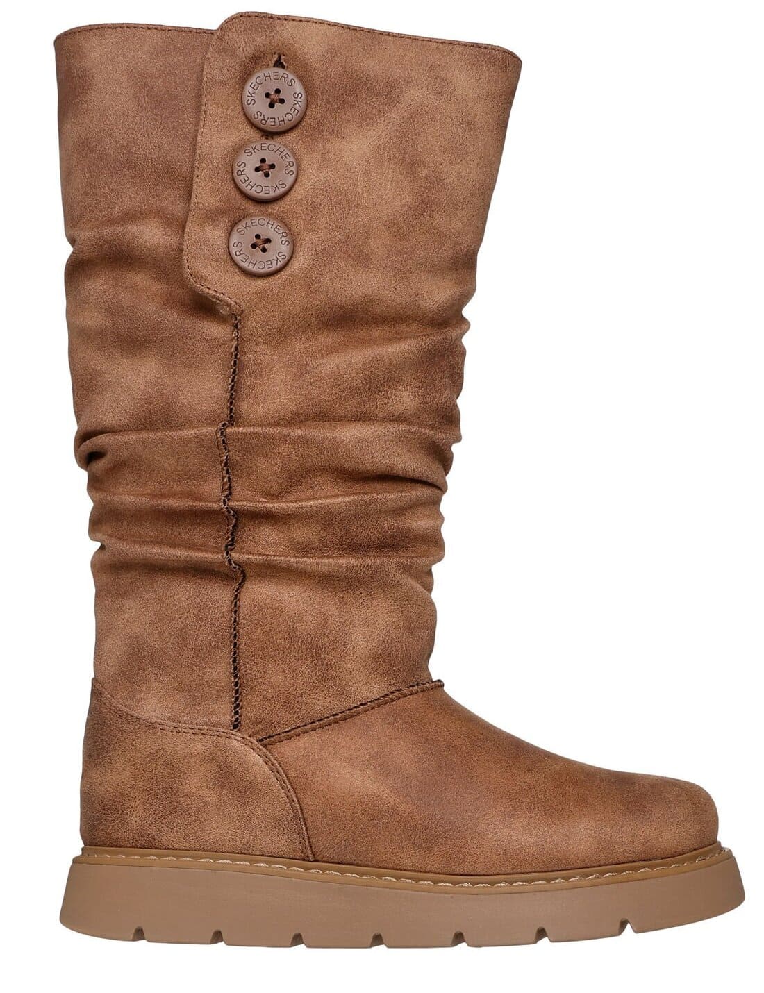 Las botas altas Keepsakes Lite - Freezing Pint 2 en color marrón castaña de Skechers