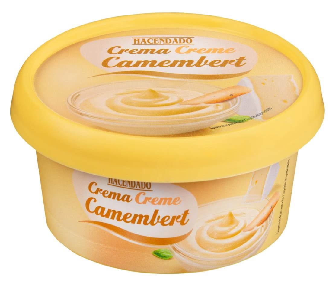 Crema de queso Camembert