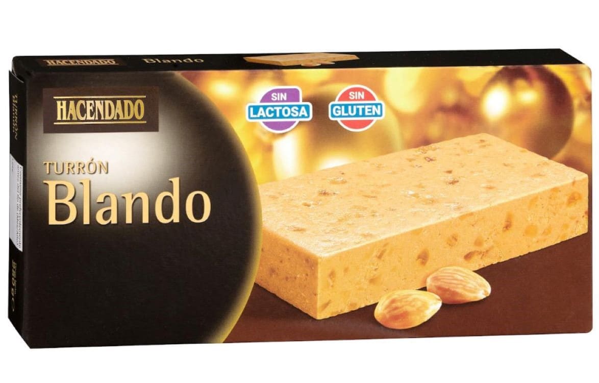 Turrón blando Hacendado
