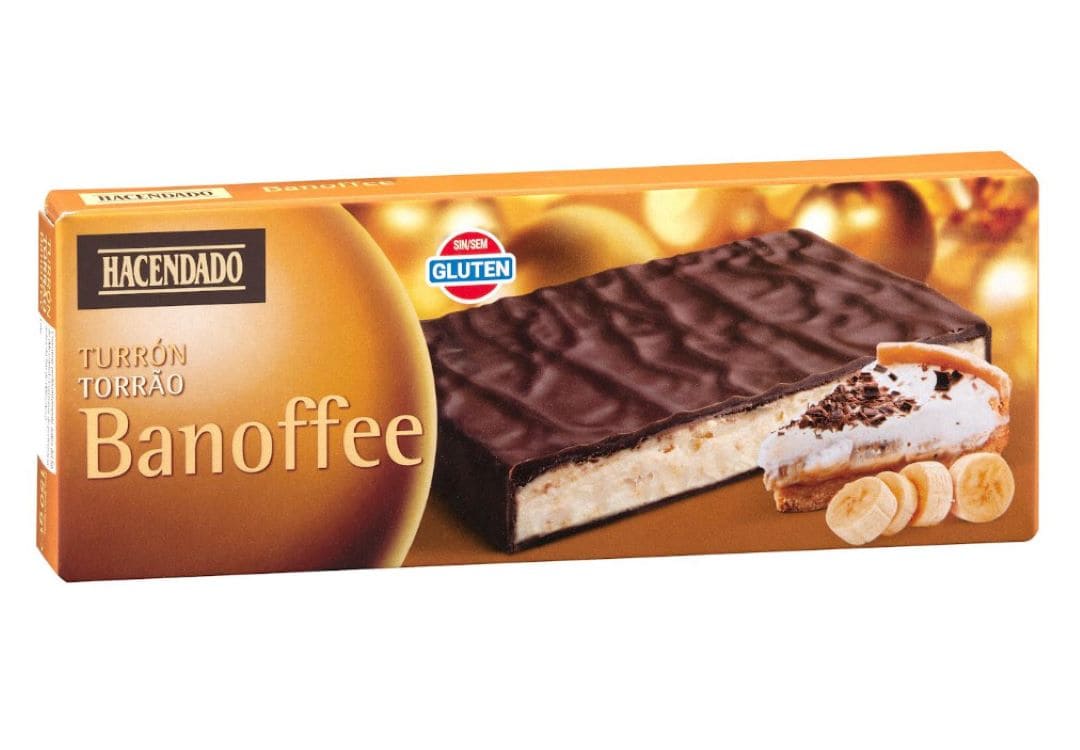 Turrón de banoffee Hacendado