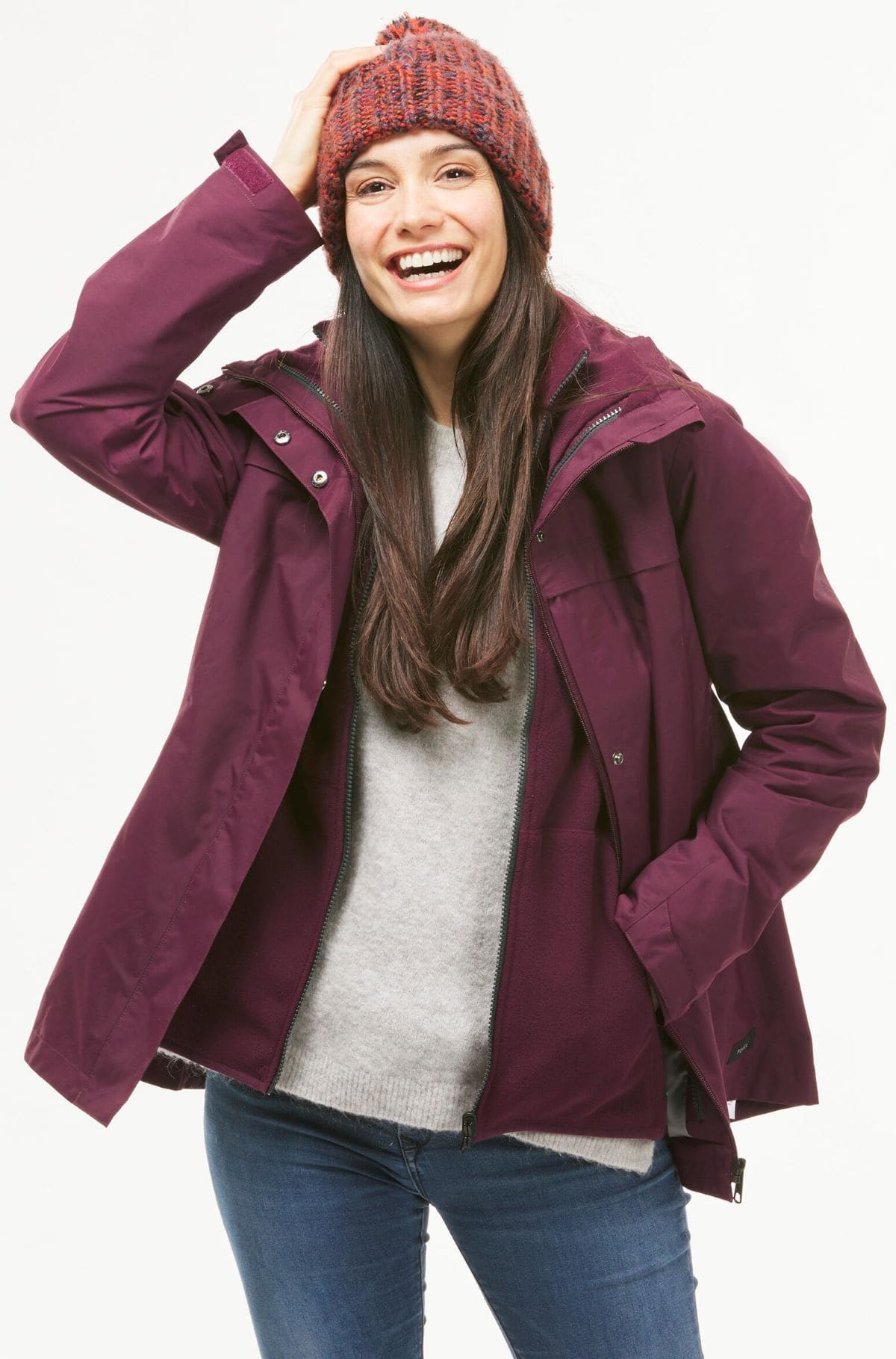 Chaqueta impermeable Forclaz Travel 100 de Decathlon