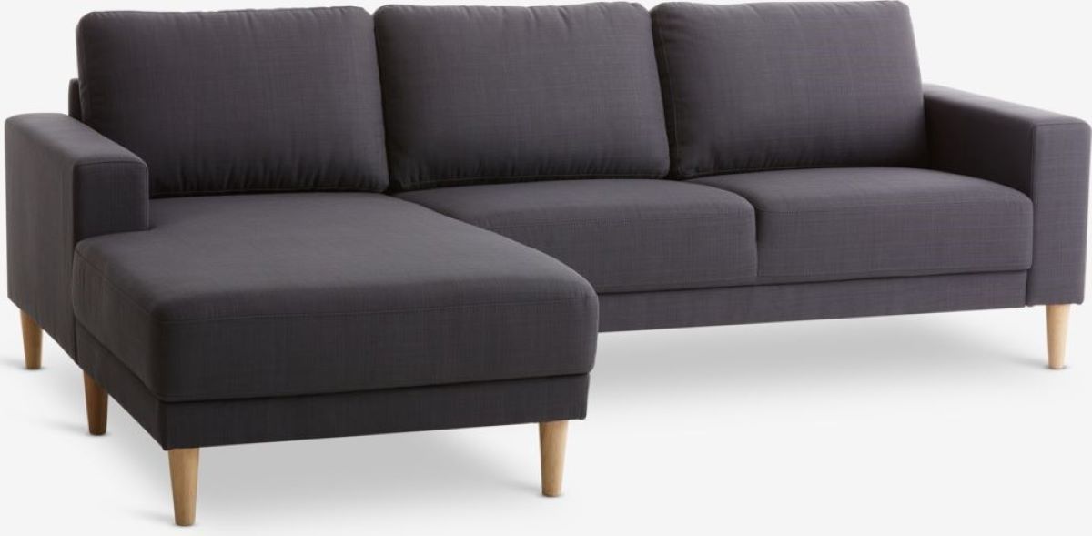 Sofá con chaise longue de la serie EGENSE de Jysk
