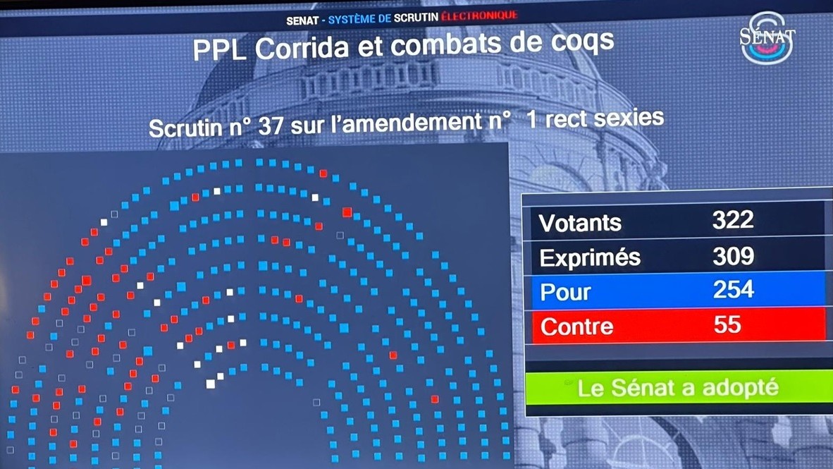 Votación en el Senado