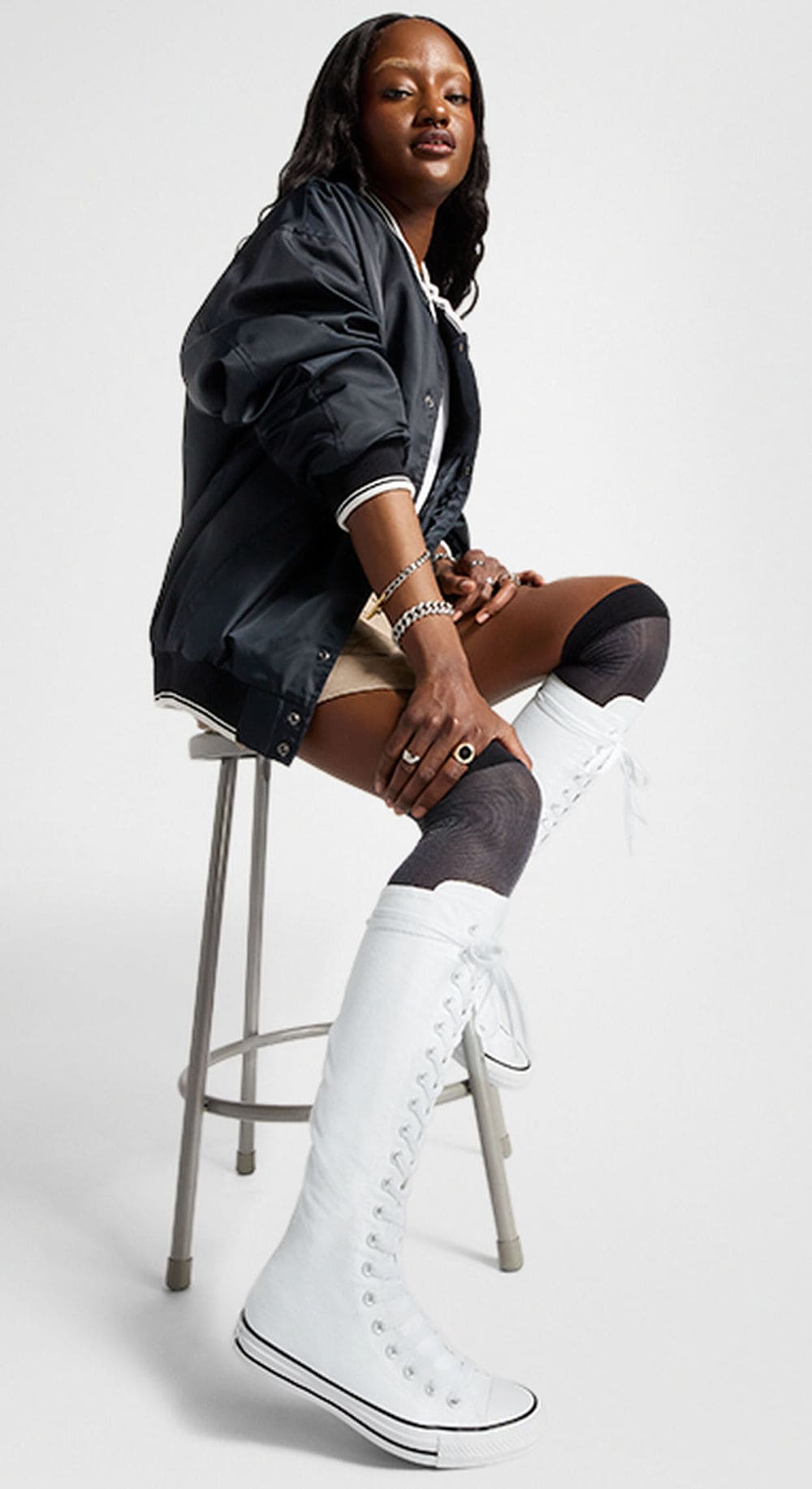 Las nuevas botas Chuck Taylor All Star XXHi en color negro de Converse