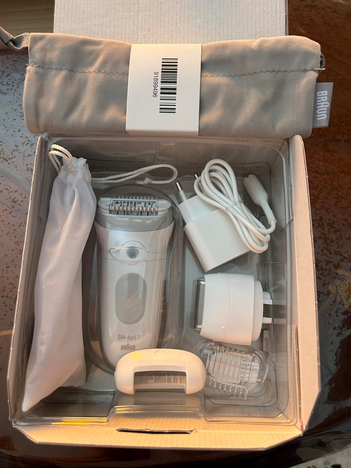 Depiladora eléctrica Braun Silk-épil 7 de Amazon