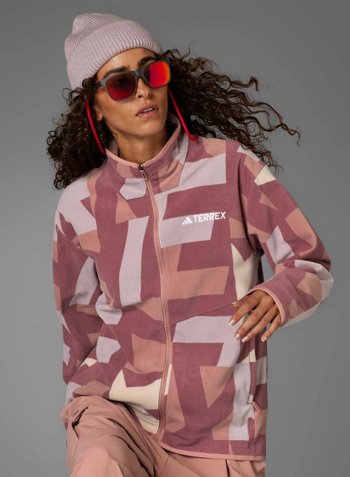 Chaqueta Terrex Multi Printed Fleece de Adidas