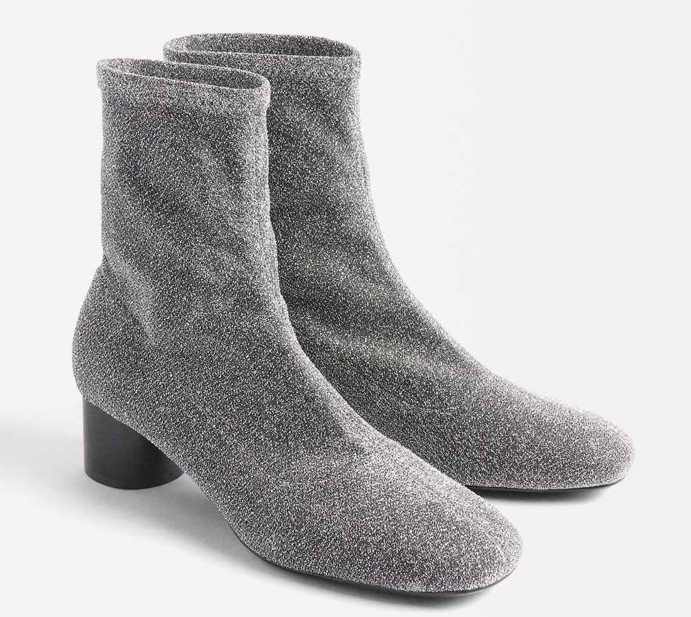 Botines elásticos con efecto brillo de Parfois