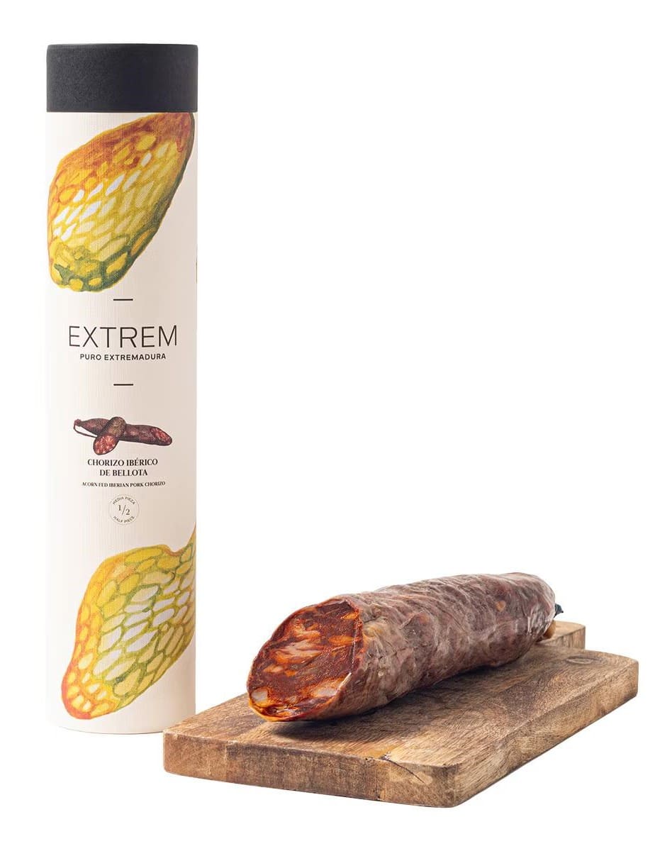 Chorizo cular ibérico de bellota edición limitada Extrem Puro Extremadura