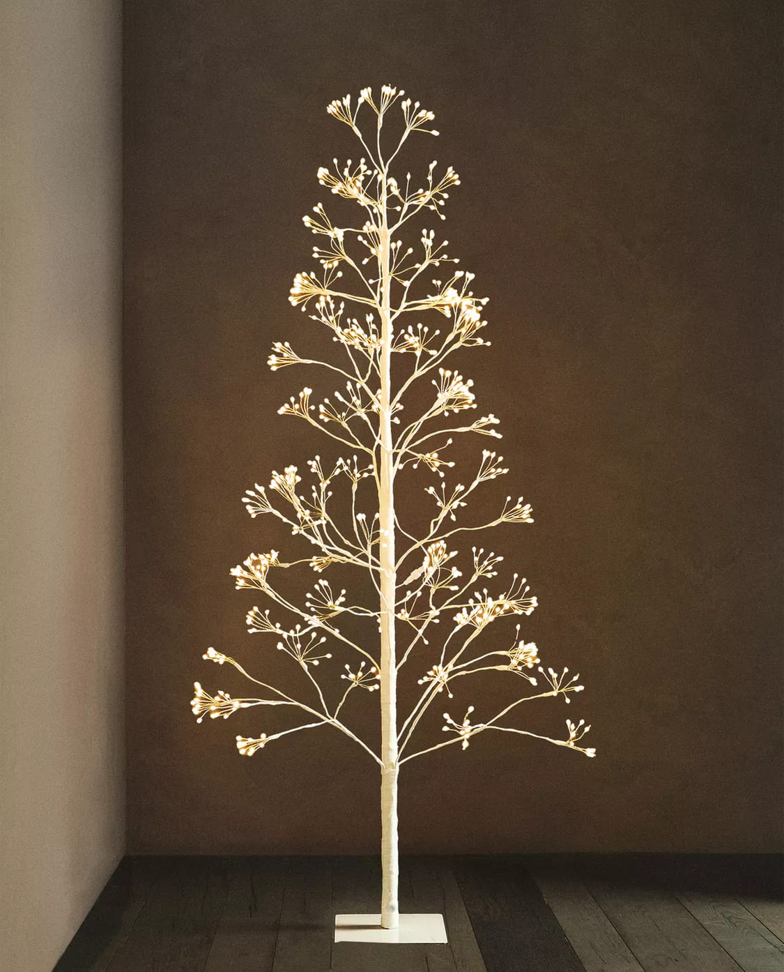 Árbol de navidad de 150 cm con luz LED