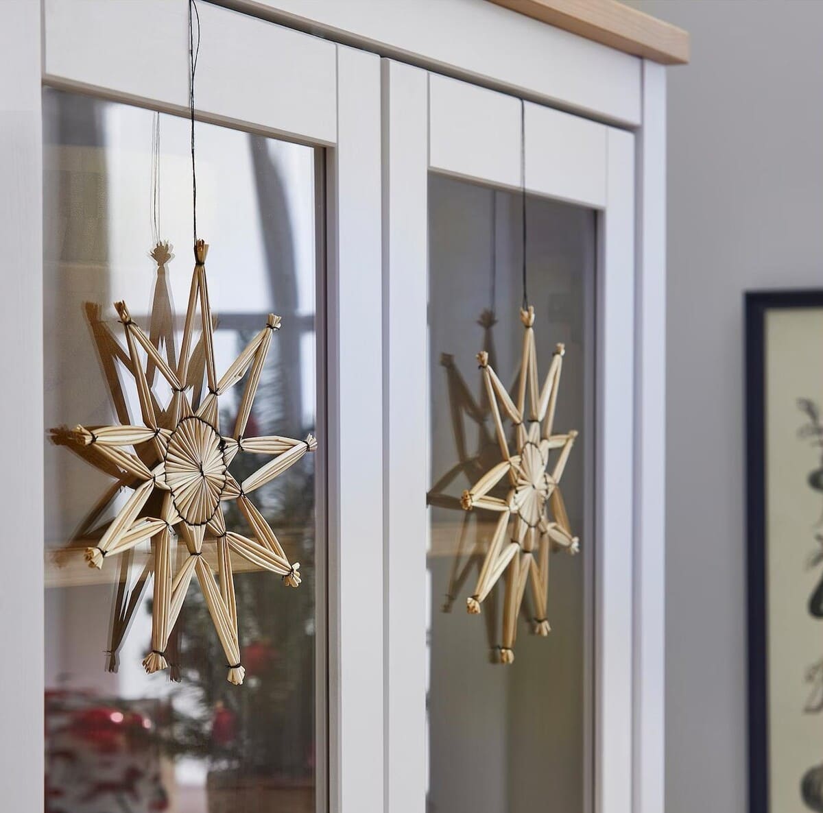 Set de adornos colgantes en forma de estrellas