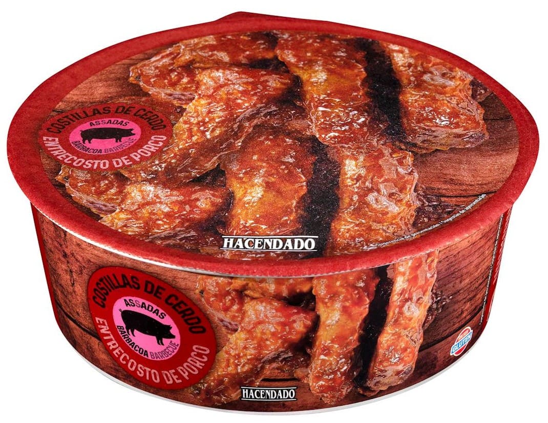 Costillas de cerdo a la barbacoa