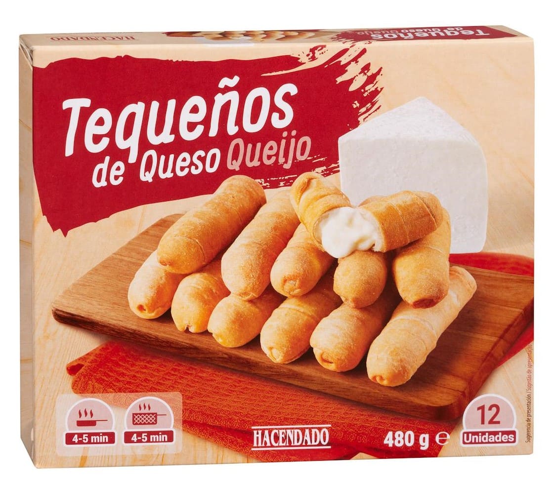 Tequeños de queso Hacendado ultracongelados