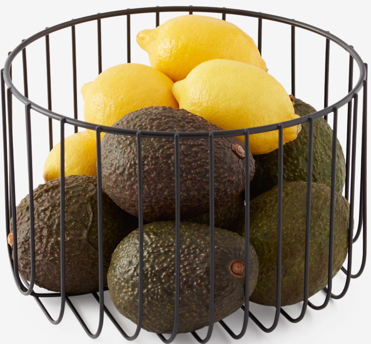 Cesta metálica para frutas de Pepco