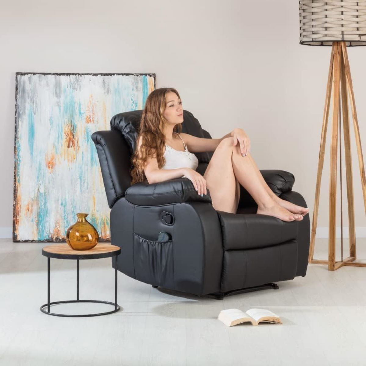 Sillón de masaje con calor lumbar Don Descanso de Amazon