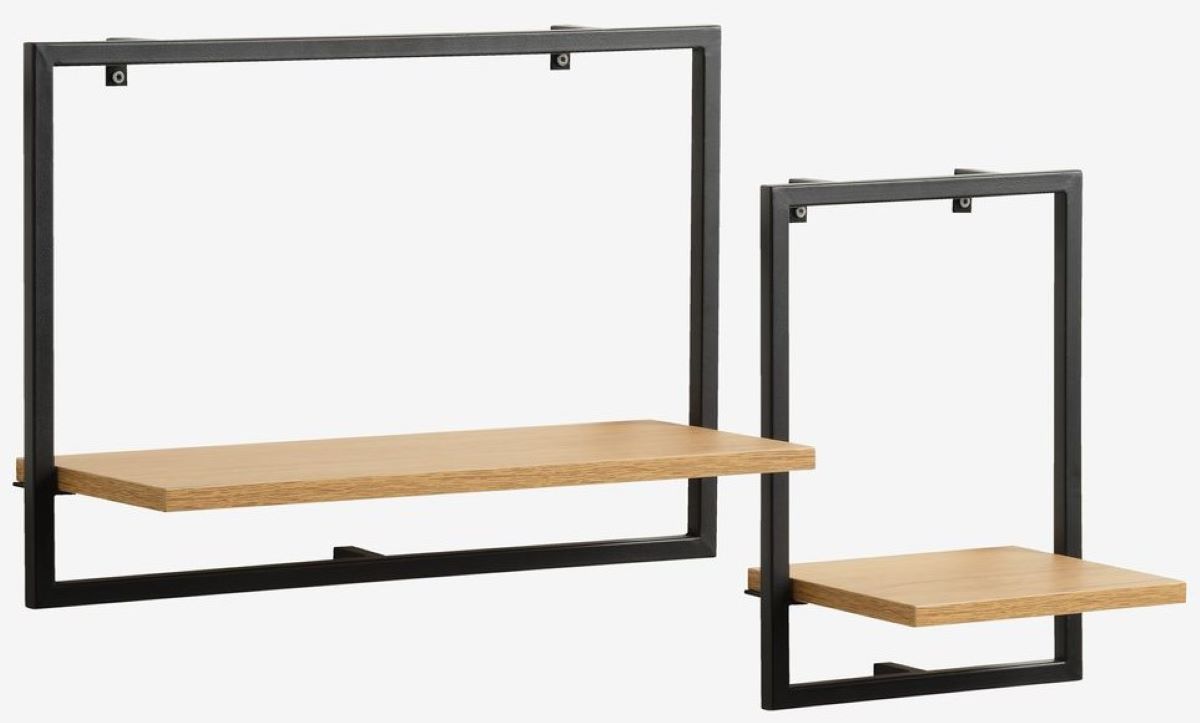 Estantería de pared TRAPPEDAL con 2 unidades de Jysk