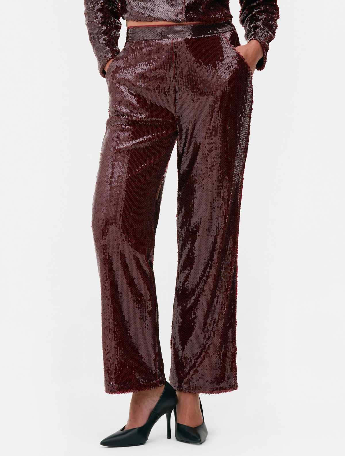 Pantalón largo con lentejuelas de Rita Ora de Primark