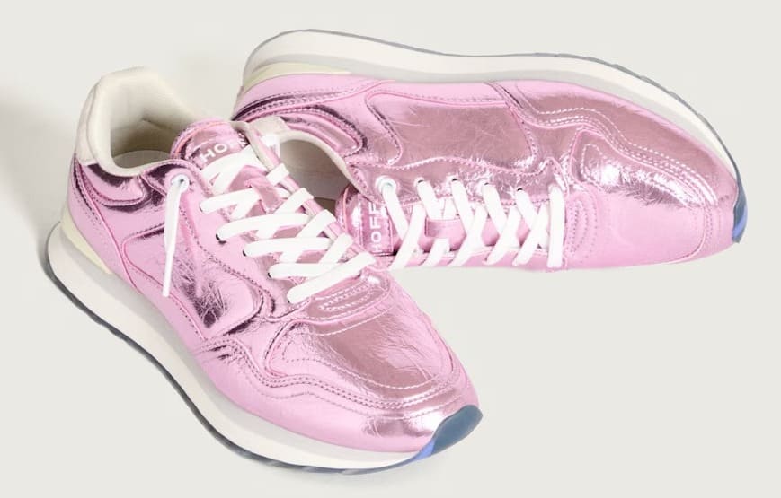 Las zapatillas deportivas de mujer Orion en estilo metalizado rosas de Hoff en El Corte Inglés