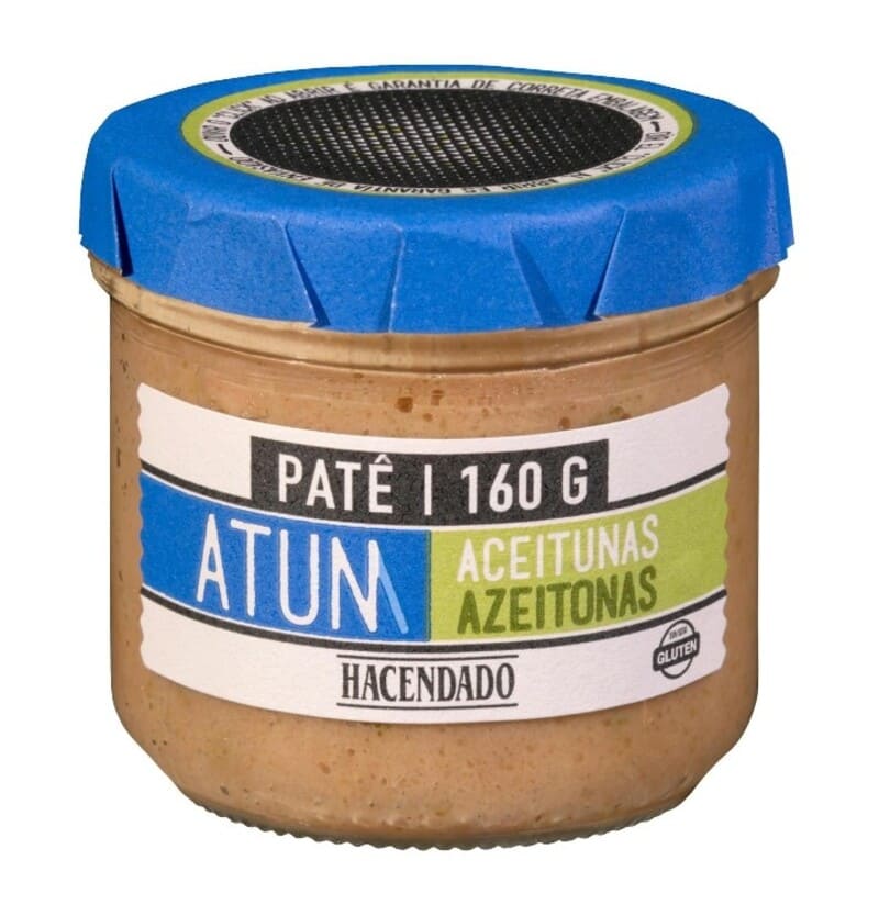 Paté de atún con aceitunas Hacendado