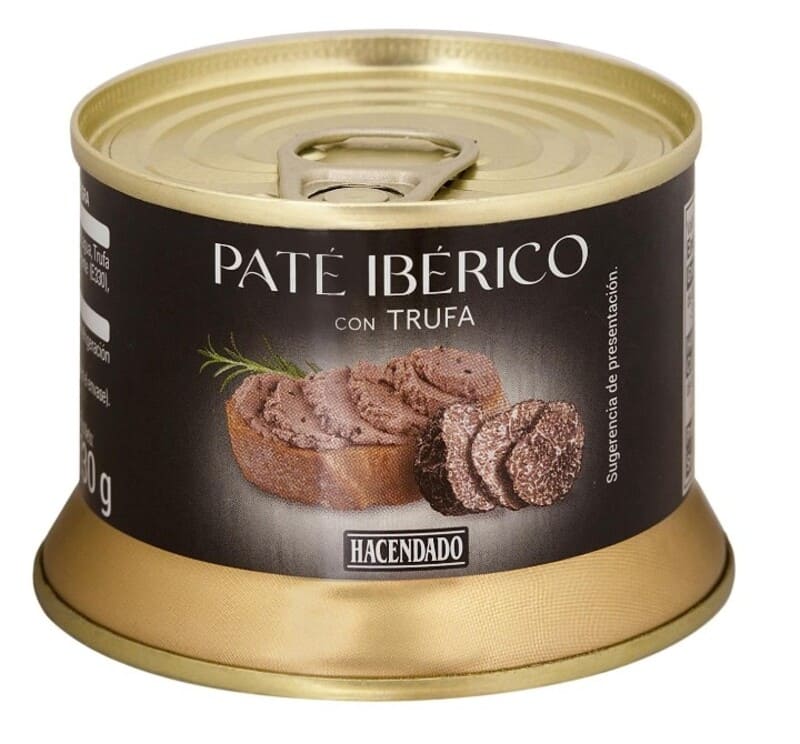 Paté de cerdo ibérico con trufa negra