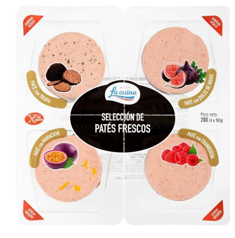 Surtido especial de patés La Cuina